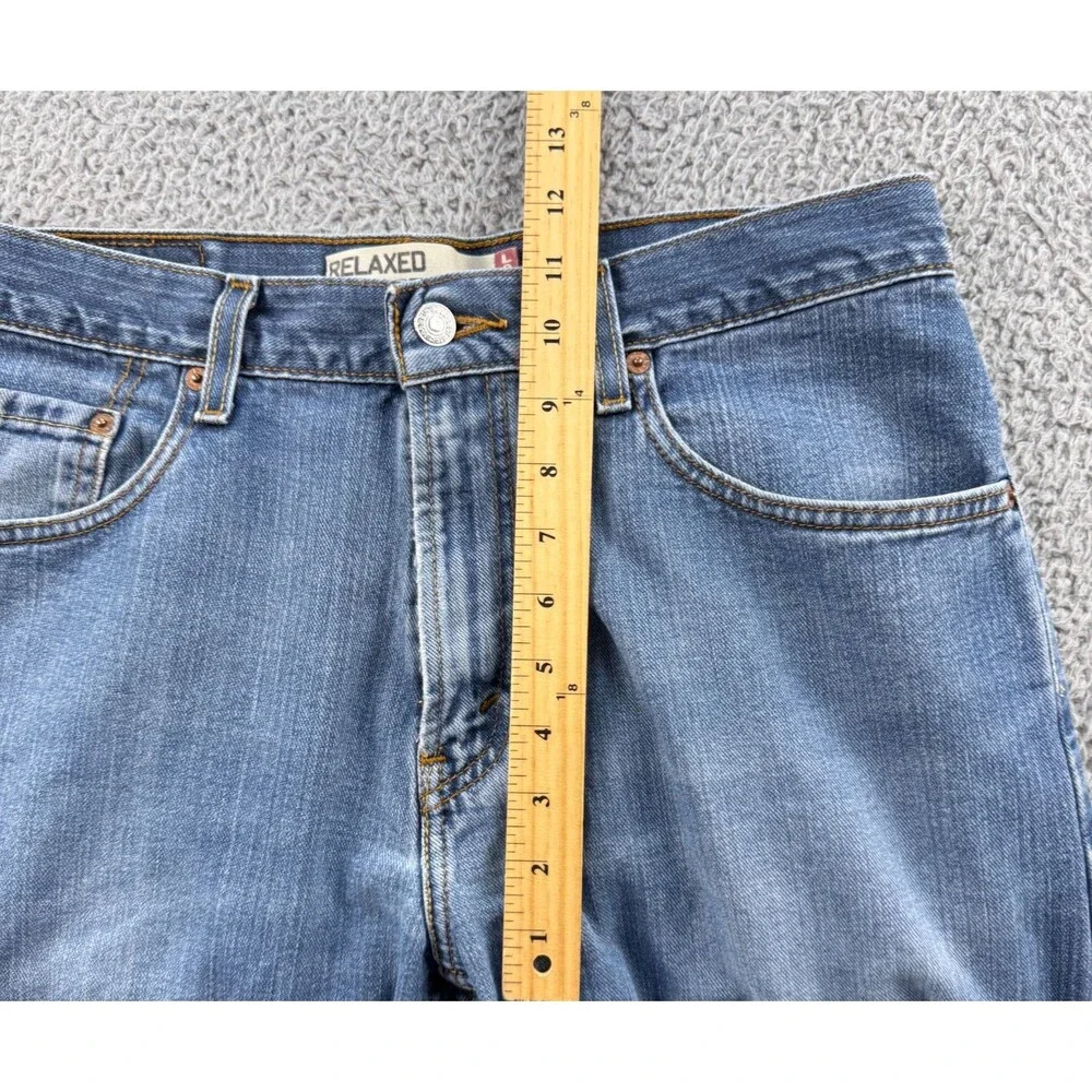 Levis 559 Relaxed Fit Straight Leg Jeans Mens 32x31 (Tag 32x32) Distressed Y2K
